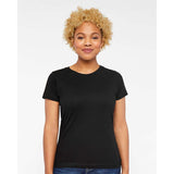 3516 LAT Women's Fine Jersey Tee Black