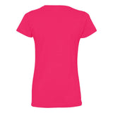 3516 LAT Women's Fine Jersey Tee Hot Pink