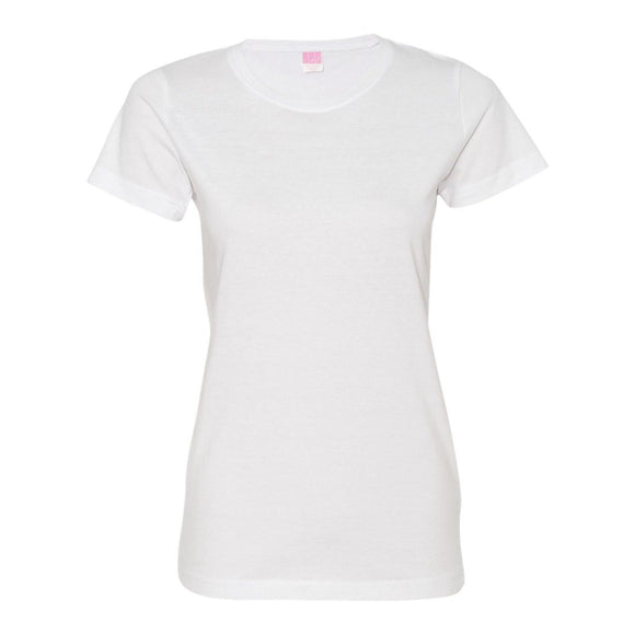 3516 LAT Women's Fine Jersey Tee White