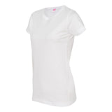 3516 LAT Women's Fine Jersey Tee White