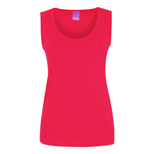 3590 LAT Women's Premium Jersey Tank Hot Pink