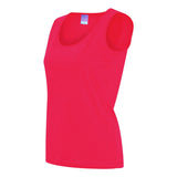 3590 LAT Women's Premium Jersey Tank Hot Pink