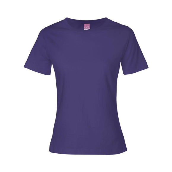 3580 LAT Women's Premium Jersey Tee Purple