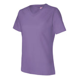 3587 LAT Women's Premium Jersey V-Neck Tee Lavender