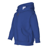 3346 Rabbit Skins Toddler Full-Zip Fleece Hoodie Royal