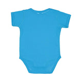 4400 Rabbit Skins Infant Baby Rib Bodysuit Aqua