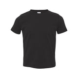 3321 Rabbit Skins Toddler Fine Jersey Tee Black