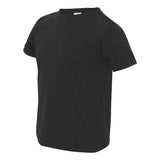 3321 Rabbit Skins Toddler Fine Jersey Tee Black