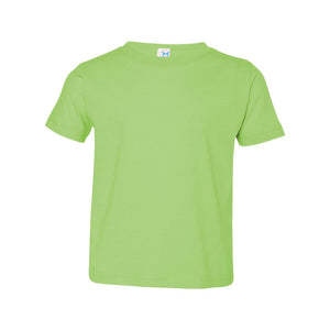 3321 Rabbit Skins Toddler Fine Jersey Tee Key Lime