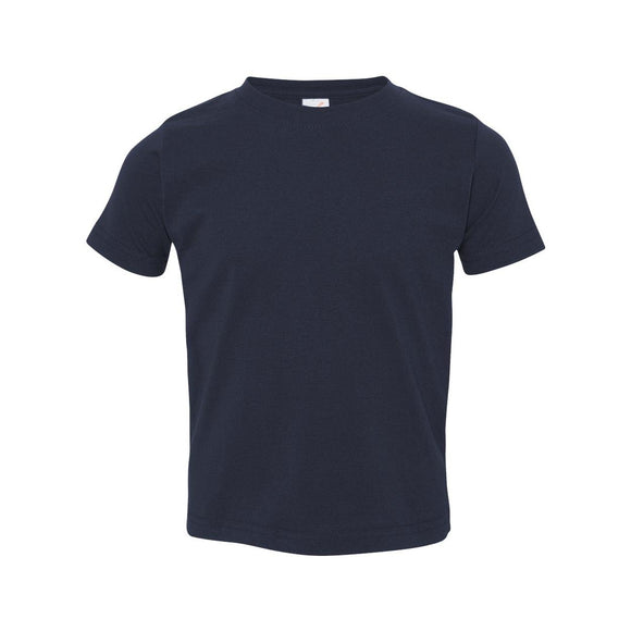 3321 Rabbit Skins Toddler Fine Jersey Tee Navy