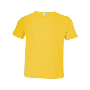 3321 Rabbit Skins Toddler Fine Jersey Tee Yellow