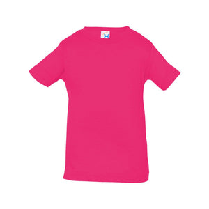 3322 Rabbit Skins Infant Fine Jersey Tee Hot Pink