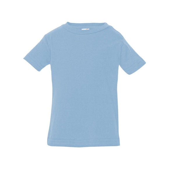 3322 Rabbit Skins Infant Fine Jersey Tee Light Blue