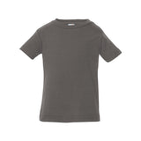 3322 Rabbit Skins Infant Fine Jersey Tee Charcoal