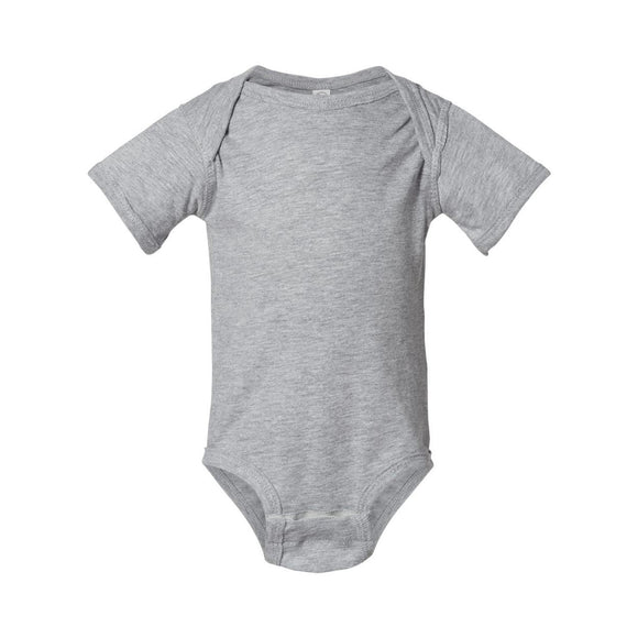 4424 Rabbit Skins Infant Fine Jersey Bodysuit Heather