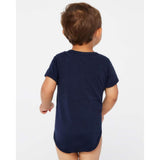 4424 Rabbit Skins Infant Fine Jersey Bodysuit Navy