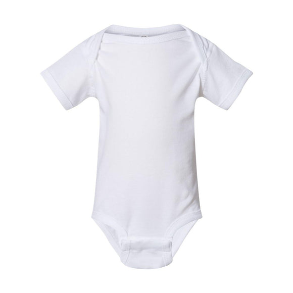 4424 Rabbit Skins Infant Fine Jersey Bodysuit White