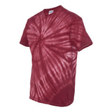 200CY Dyenomite Cyclone Pinwheel Tie-Dyed T-Shirt Maroon