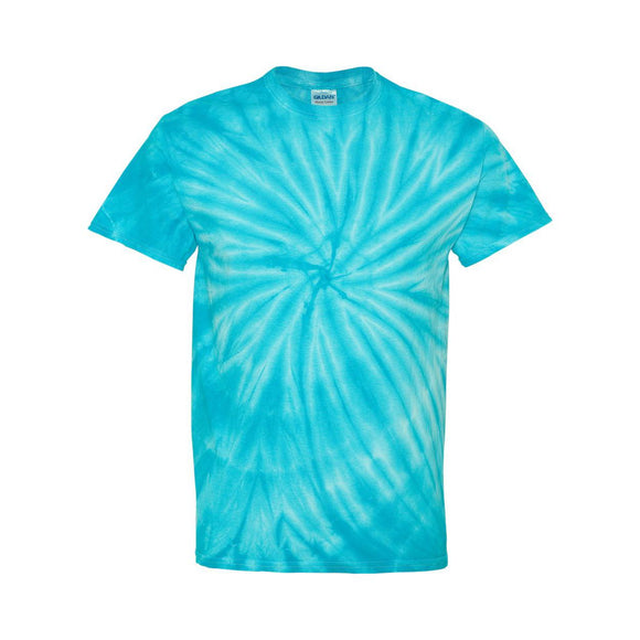 200CY Dyenomite Cyclone Pinwheel Tie-Dyed T-Shirt Turquoise