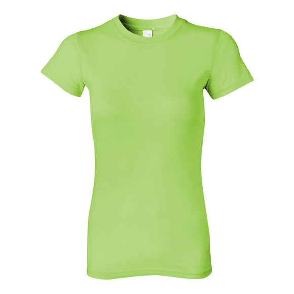 379 Anvil Women's Lightweight Ringspun Fitted T-Shirt Key Lime