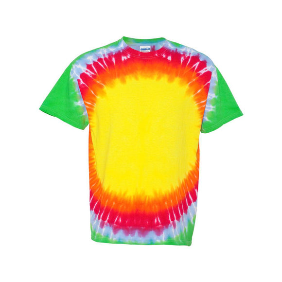 200BE Dyenomite Bullseye Tie-Dyed T-Shirt Teardrop