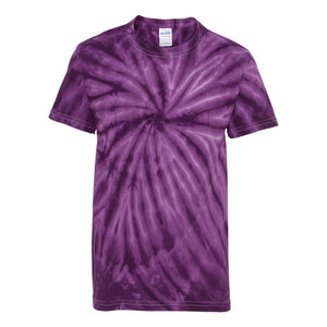 20BCY Dyenomite Youth Cyclone Pinwheel Tie-Dyed T-Shirt Purple