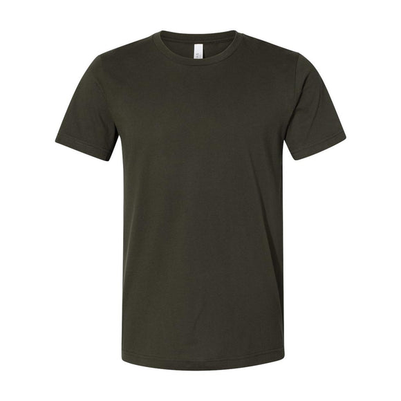 3001 BELLA + CANVAS Jersey Tee Dark Olive