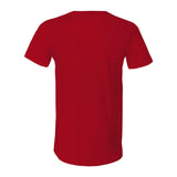 3005 BELLA + CANVAS Jersey V-Neck Tee Red