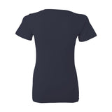 6035 BELLA + CANVAS Women’s Jersey Deep V-Neck Tee Navy