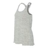 8800 BELLA + CANVAS Women's Flowy Racerback Tank White Marble