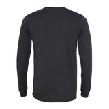 3513 BELLA + CANVAS Triblend Long Sleeve Tee Charcoal Black Triblend