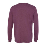 3513 BELLA + CANVAS Triblend Long Sleeve Tee Maroon Triblend