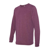 3513 BELLA + CANVAS Triblend Long Sleeve Tee Maroon Triblend