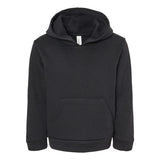 3719T BELLA + CANVAS Toddler Sponge Fleece Pullover Hoodie Black