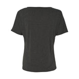 8815 BELLA + CANVAS Women’s Slouchy V-Neck Tee Dark Grey Heather