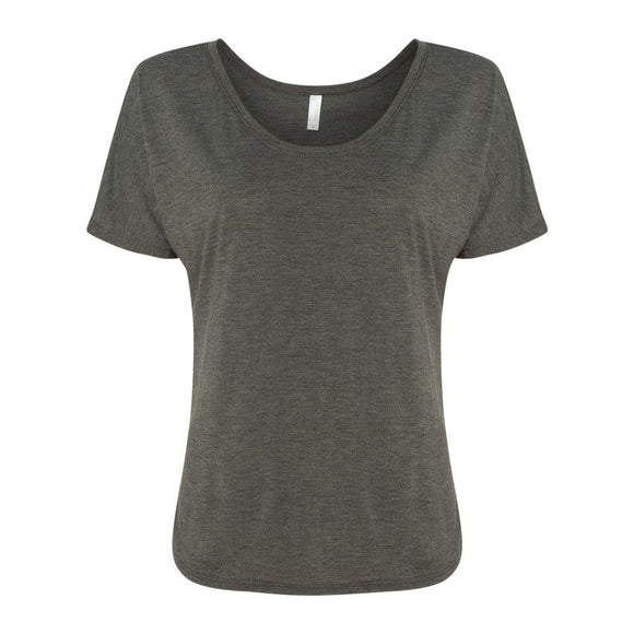 8816 BELLA + CANVAS Women’s Slouchy Tee Dark Grey Heather