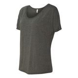 8816 BELLA + CANVAS Women’s Slouchy Tee Dark Grey Heather