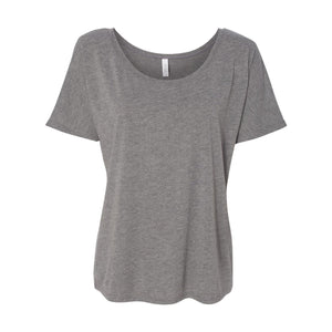 8816 BELLA + CANVAS Women’s Slouchy Tee Grey Triblend