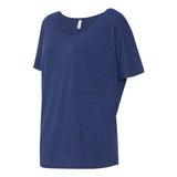 8816 BELLA + CANVAS Women’s Slouchy Tee Navy Triblend