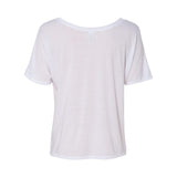 8816 BELLA + CANVAS Women’s Slouchy Tee White