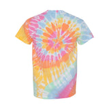 200MS Dyenomite Multi-Color Spiral Tie-Dyed T-Shirt Aerial Spiral