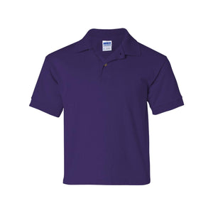 8800B Gildan DryBlend® Youth Jersey Polo Purple