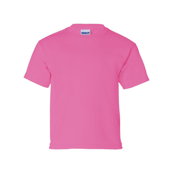 2000B Gildan Ultra Cotton® Youth T-Shirt Safety Pink