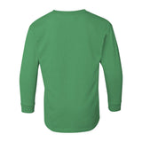 5400B Gildan Heavy Cotton™ Youth Long Sleeve T-Shirt Irish Green