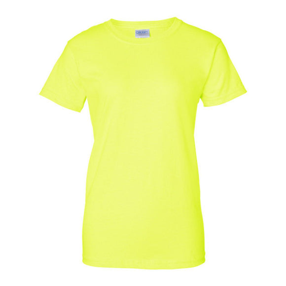 2000L Gildan Ultra Cotton® Women’s T-Shirt Safety Green