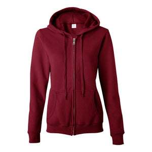 18600FL Gildan Heavy Blend™ Women’s Full-Zip Hooded Sweatshirt Cardinal