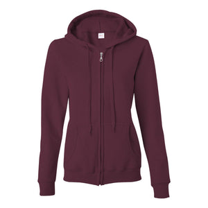 18600FL Gildan Heavy Blend™ Women’s Full-Zip Hooded Sweatshirt Maroon