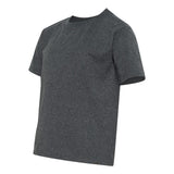 29BR JERZEES Dri-Power® Youth 50/50 T-Shirt Black Heather