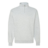 995MR JERZEES Nublend® Cadet Collar Quarter-Zip Sweatshirt Ash