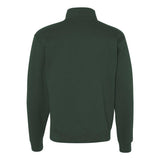 995MR JERZEES Nublend® Cadet Collar Quarter-Zip Sweatshirt Forest Green